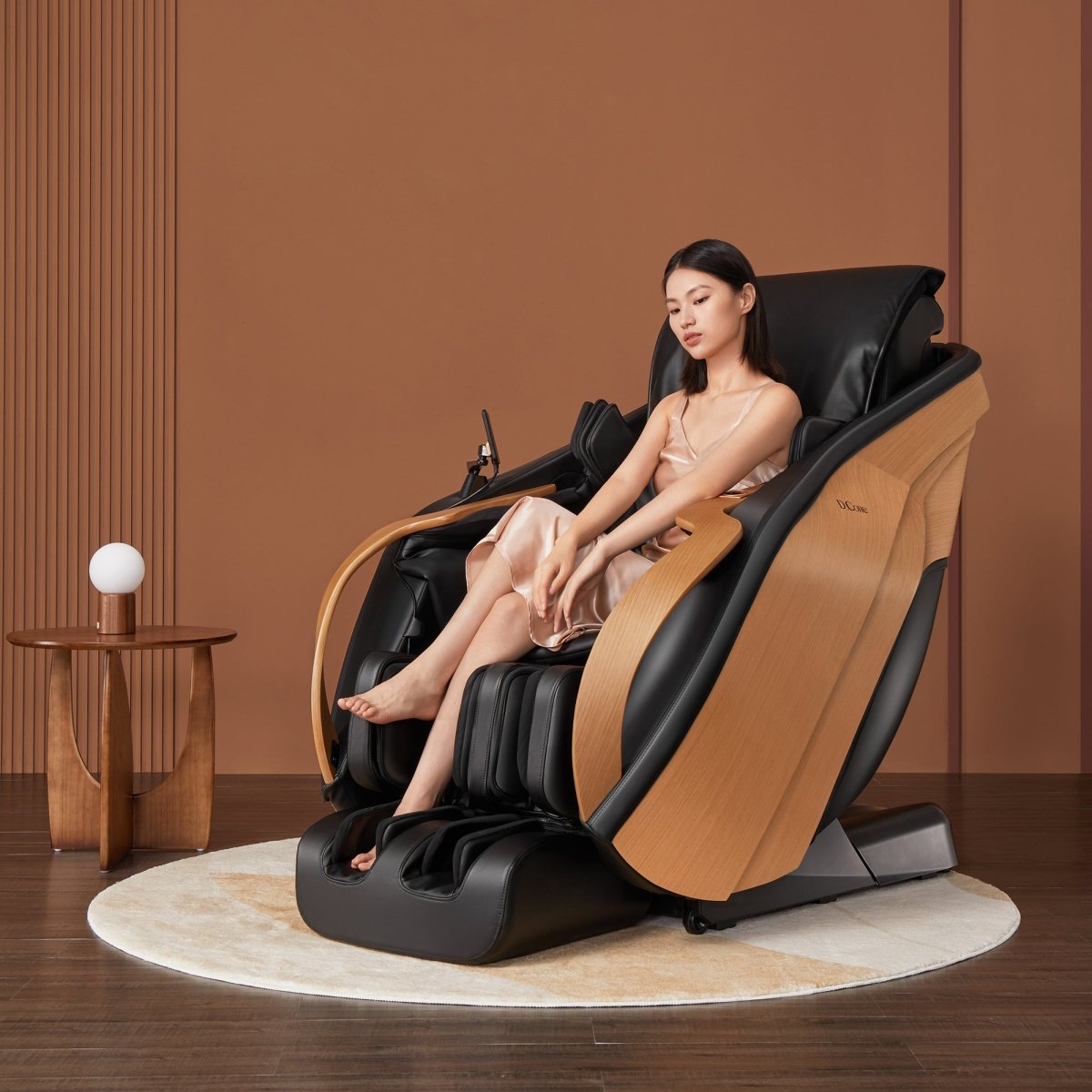 DCore 2 - Made in Japan Ultra Premium Massage Chair w/ Oak Side Panels