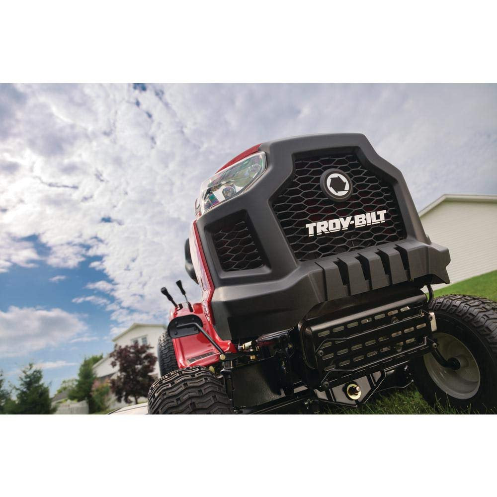 Troy Bilt Bronco 42 in 19 HP Briggs &amp; Stratton Automatic Drive Gas Riding Lawn Tractor with Mow in Reverse