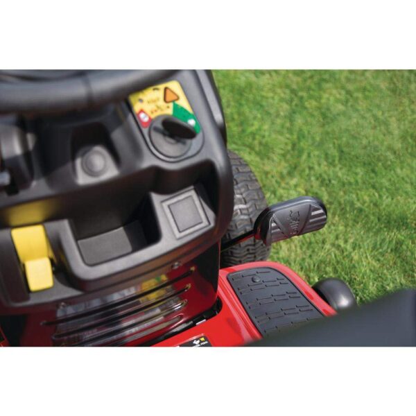 Troy Bilt Bronco 42 in 19 HP Briggs &amp; Stratton Automatic Drive Gas Riding Lawn Tractor with Mow in Reverse