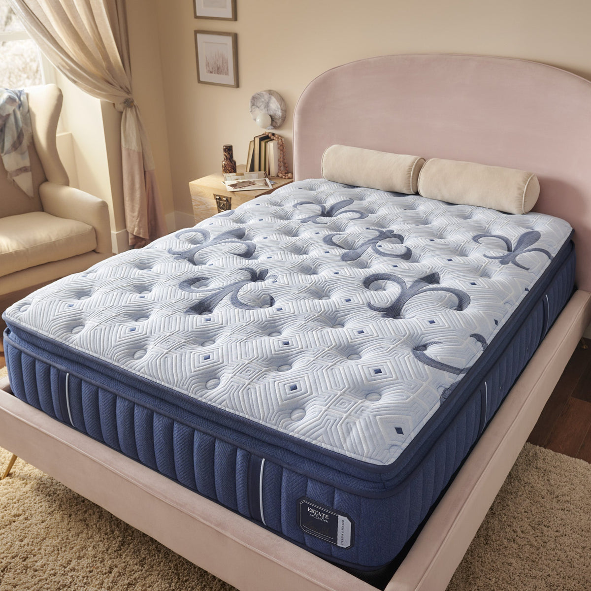 Stearns & Foster Estate Firm Euro Pillow Top Mattress