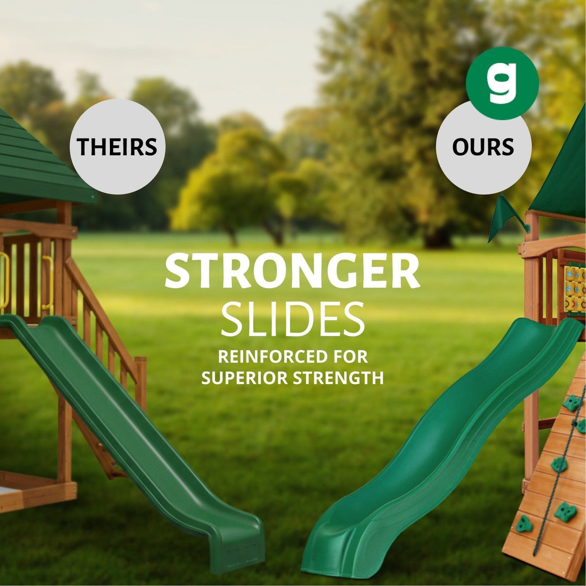 Sun Valley Deluxe Swing Set