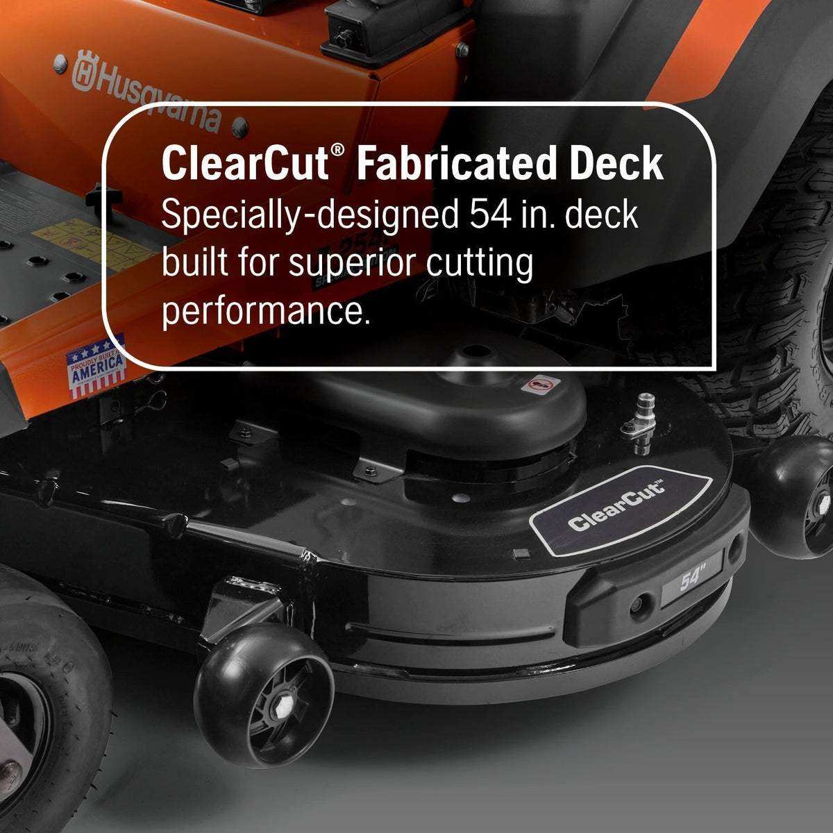 Husqvarna Z254F 24HP 726cc Kawasaki Engine 54" FAB Z-Turn Mower Premium Special Edition