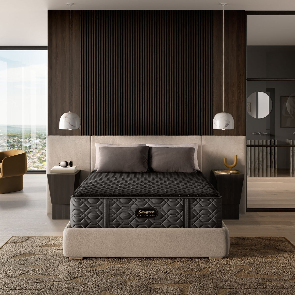 Beautyrest Black® Hybrid Series Three Firm Mattress