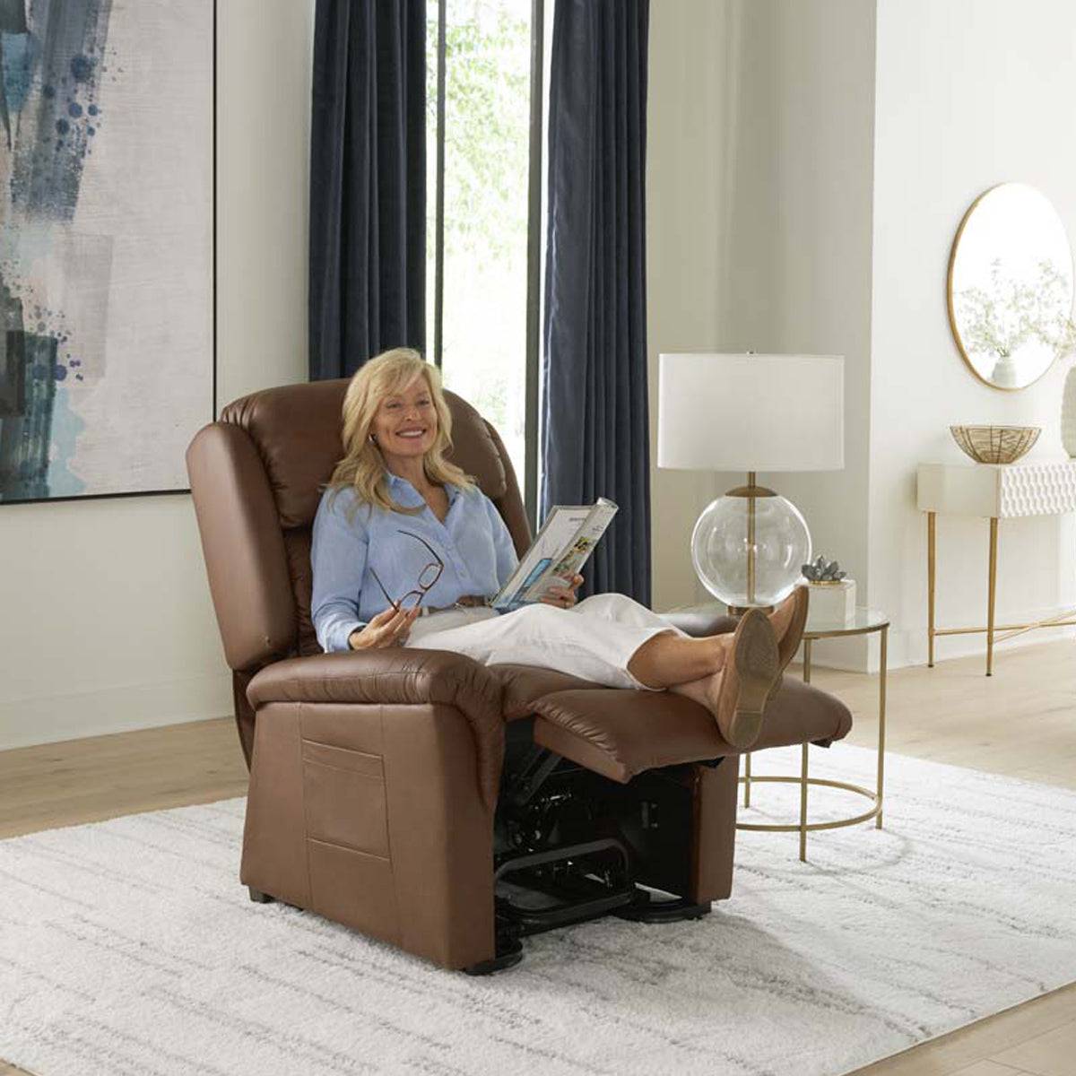UltraComfort Polaris UC559-Med Medium Power Lift Chair Recliner