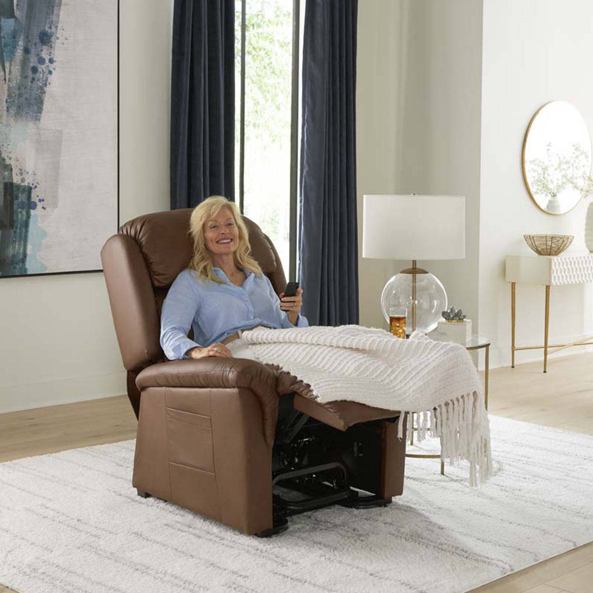 UltraComfort Polaris UC559-Med Medium Power Lift Chair Recliner