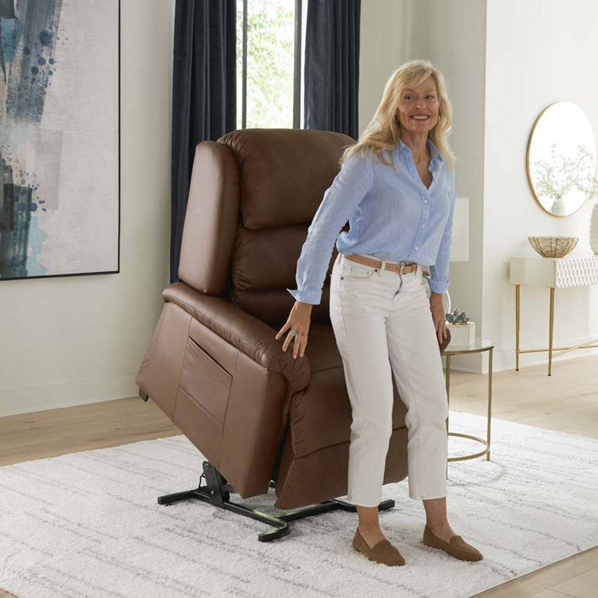 UltraComfort Polaris UC559-Med Medium Power Lift Chair Recliner