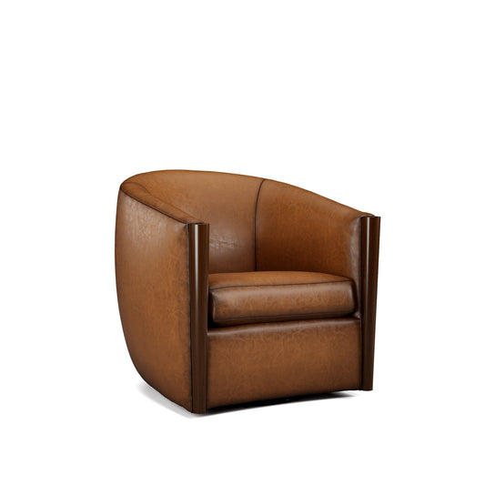 Wilson Leather Swivel Chair