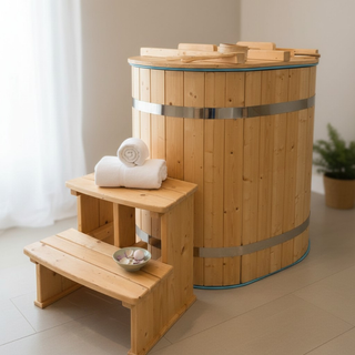 Laguna - Oval Cold Tub | Heritage Sauna®