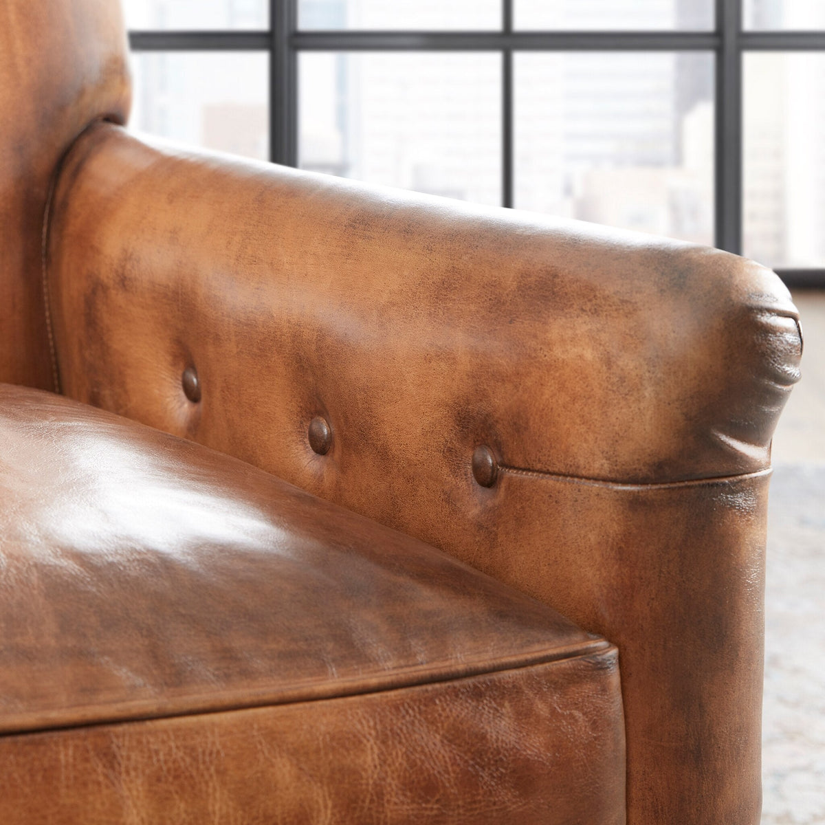 Lev Leather Chair