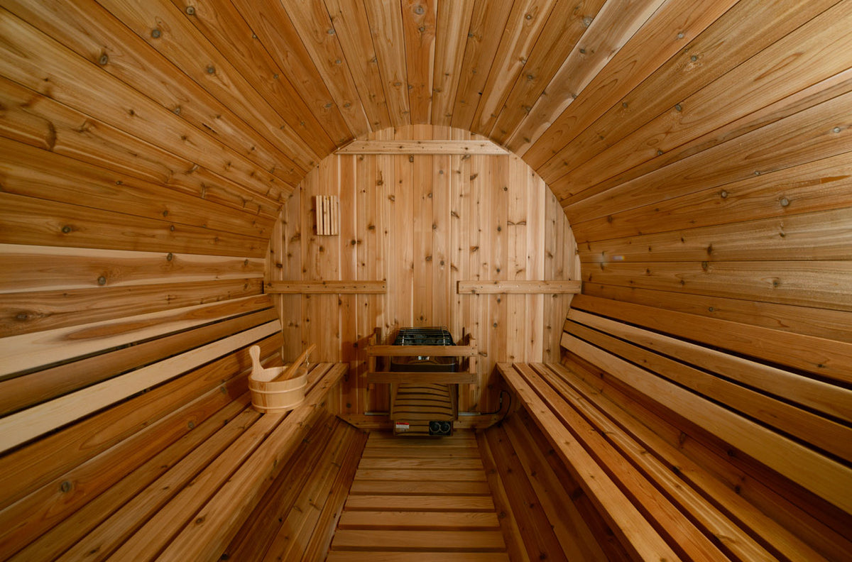 Lewisburg 6-8 Person Barrel Sauna
