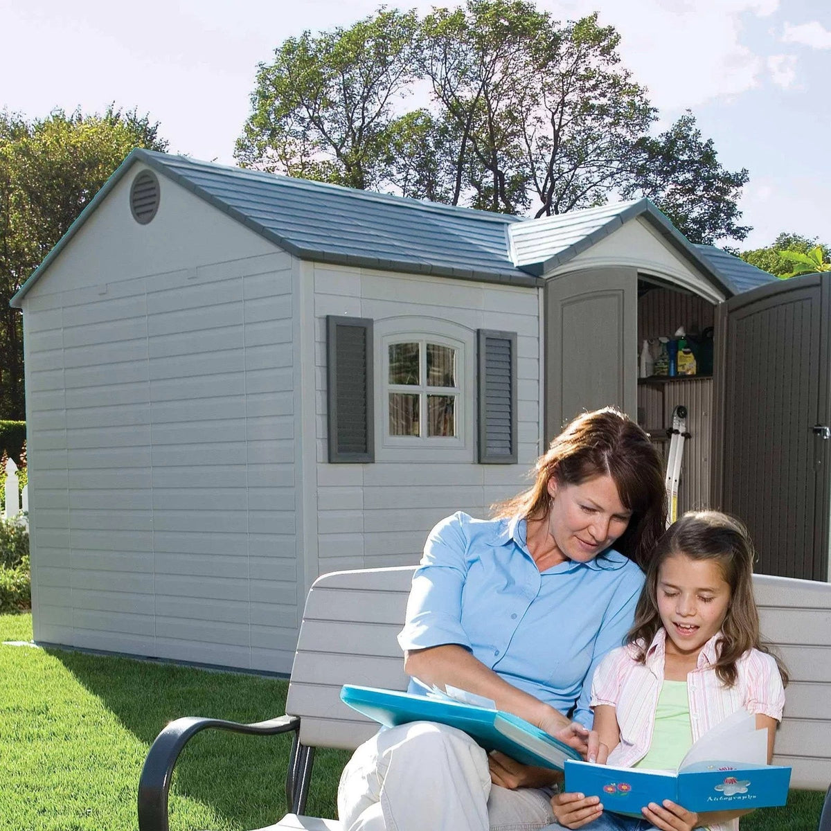Lifetime 15 ft x 8 ft Garden Shed