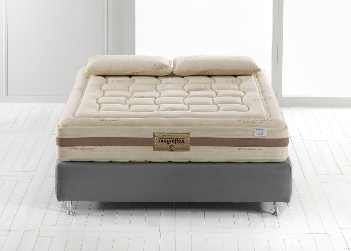 Magniflex Toscana Cotton Grande Dual 12” Organic Flippable Memory Foam Mattress