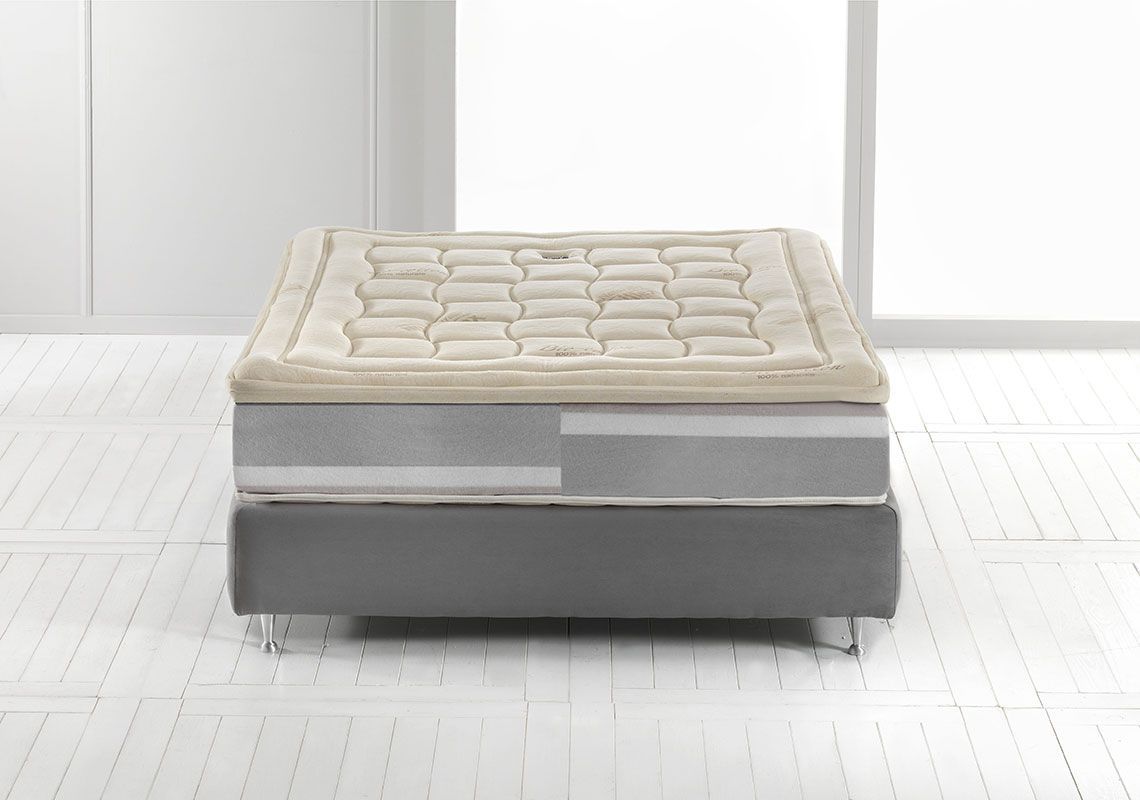 Magniflex Toscana Cotton Grande Dual 12” Organic Flippable Memory Foam Mattress