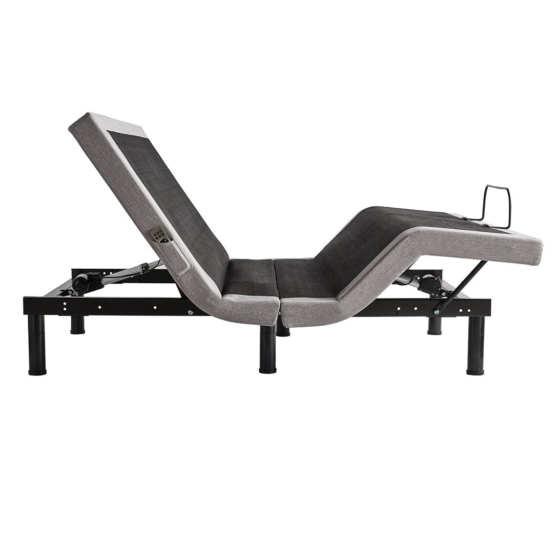 Malouf Structures™ M555 Smart Adjustable Bed Base – 5 Preset Positions including Zero Gravity, Advanced Vibrational Massage, and Bluetooth App Control - Floor Model