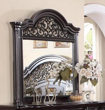 McFerran Home Furnishing B367 Brown Wood Bedroom Set