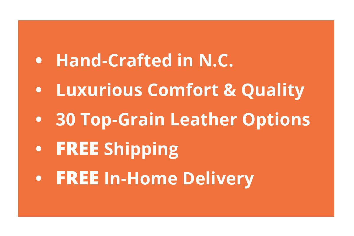 Dale Leather Power "WALL HUGGER" Pillow Back Living Room Reclining Chair