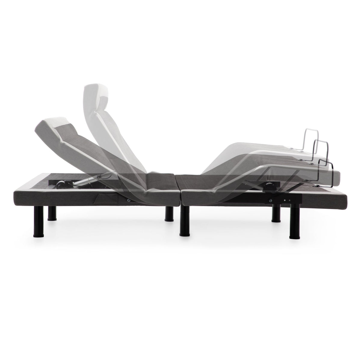 Malouf S655 Smart Adjustable Bed Base - Precision Head Tilt & Dual Massage