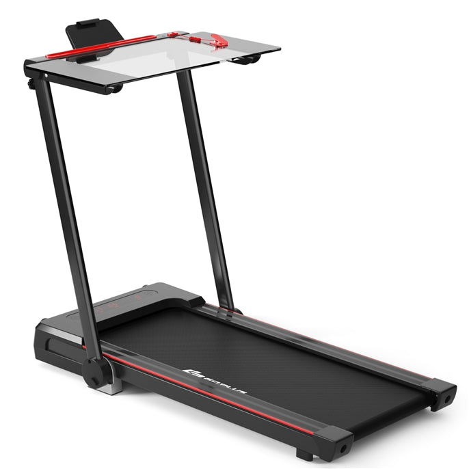 Goplus 3 in 1 Under Desk Treadmill Walking Pad with Removable Desktop