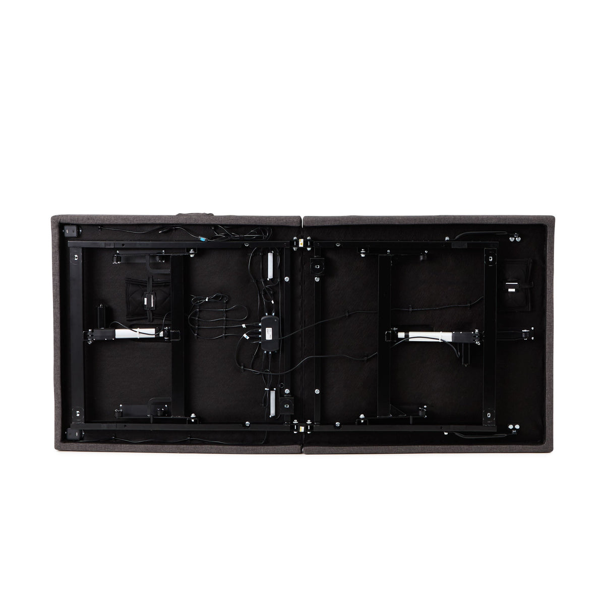 Malouf M555 Smart Adjustable Bed Base - App-Controlled with Dual Massage