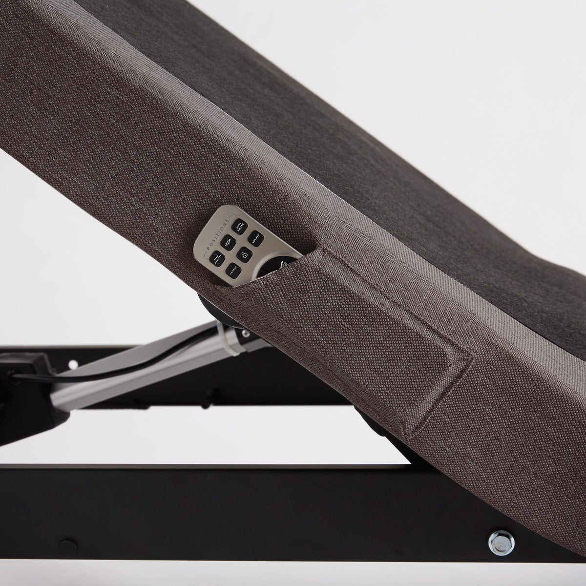 Malouf M555 Smart Adjustable Bed Base - App-Controlled with Dual Massage