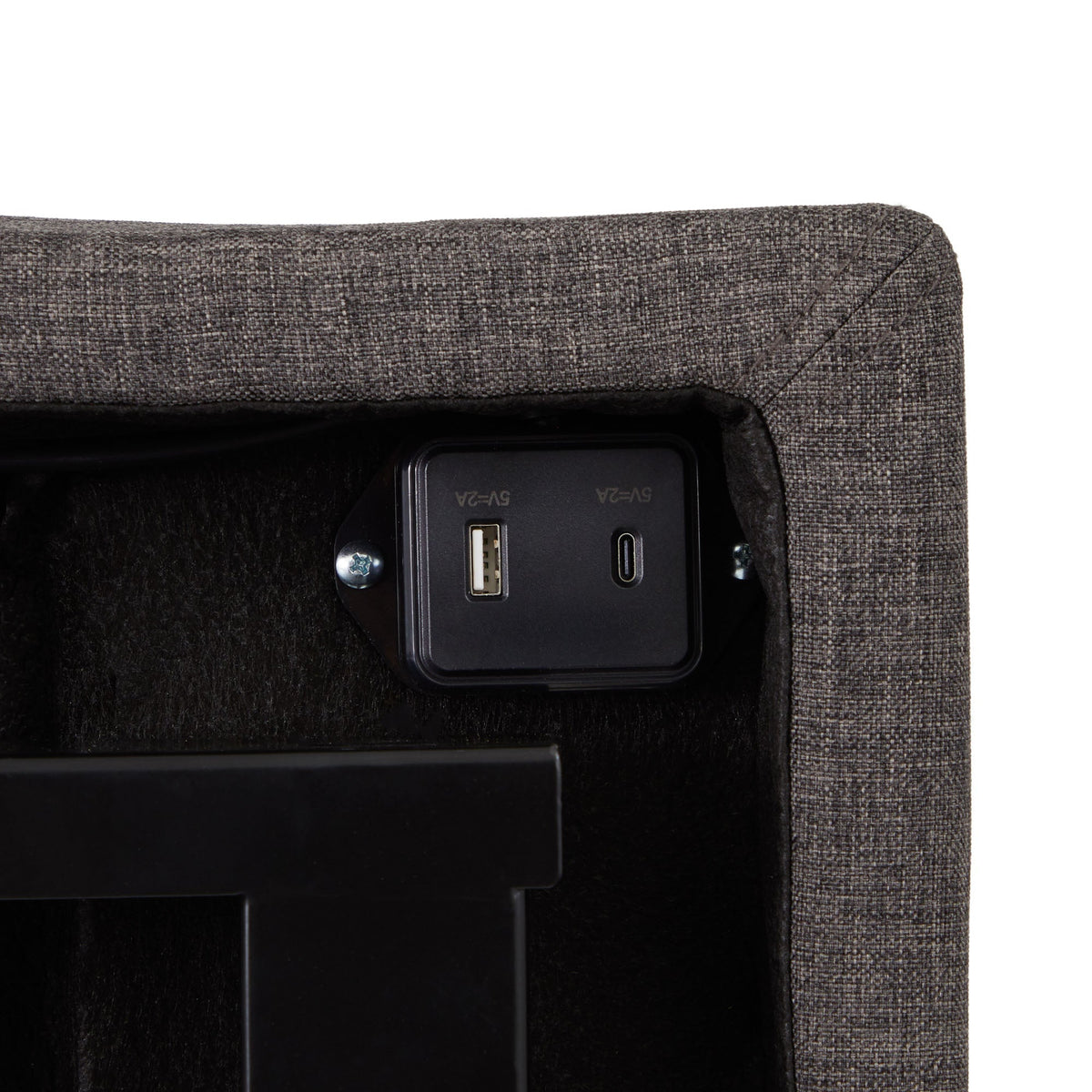 Malouf S655 Smart Adjustable Bed Base - Precision Head Tilt & Dual Massage