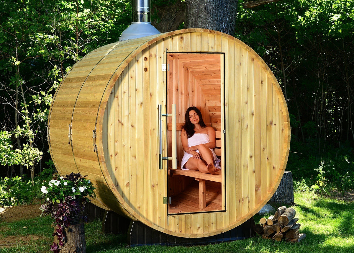 Seneca 6 Person Barrel Sauna
