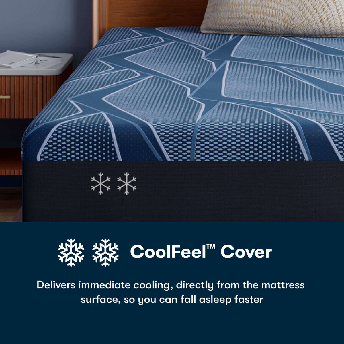 Serta iSeries NXG 2500 Plush Mattress - Contouring Cooling Foam Core Support