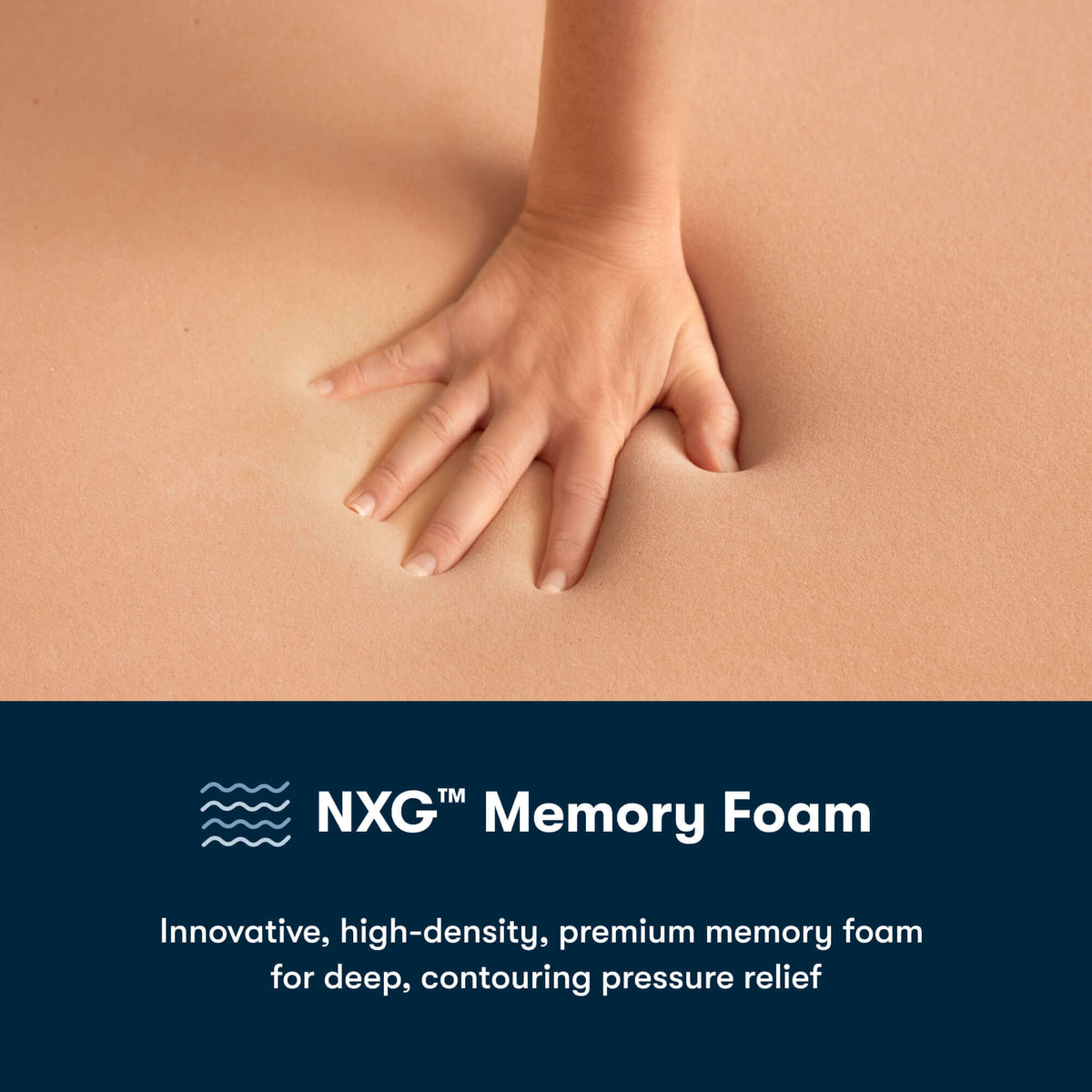Serta iSeries NXG 2500 Plush Mattress - Contouring Cooling Foam Core Support