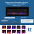 The Sideline 36 Inch Recessed Smart Electric Fireplace 80014 feature graphic 2