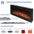 The Sideline 50 Inch Recessed Smart Electric Fireplace 80004 feature graphic 5