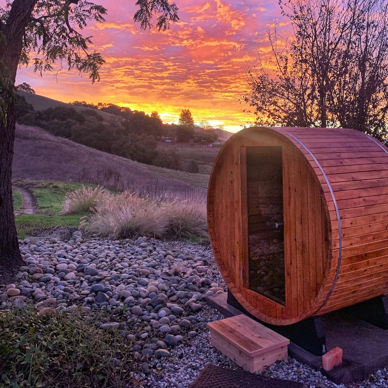 Salem 2 Person Barrel Sauna Kit
