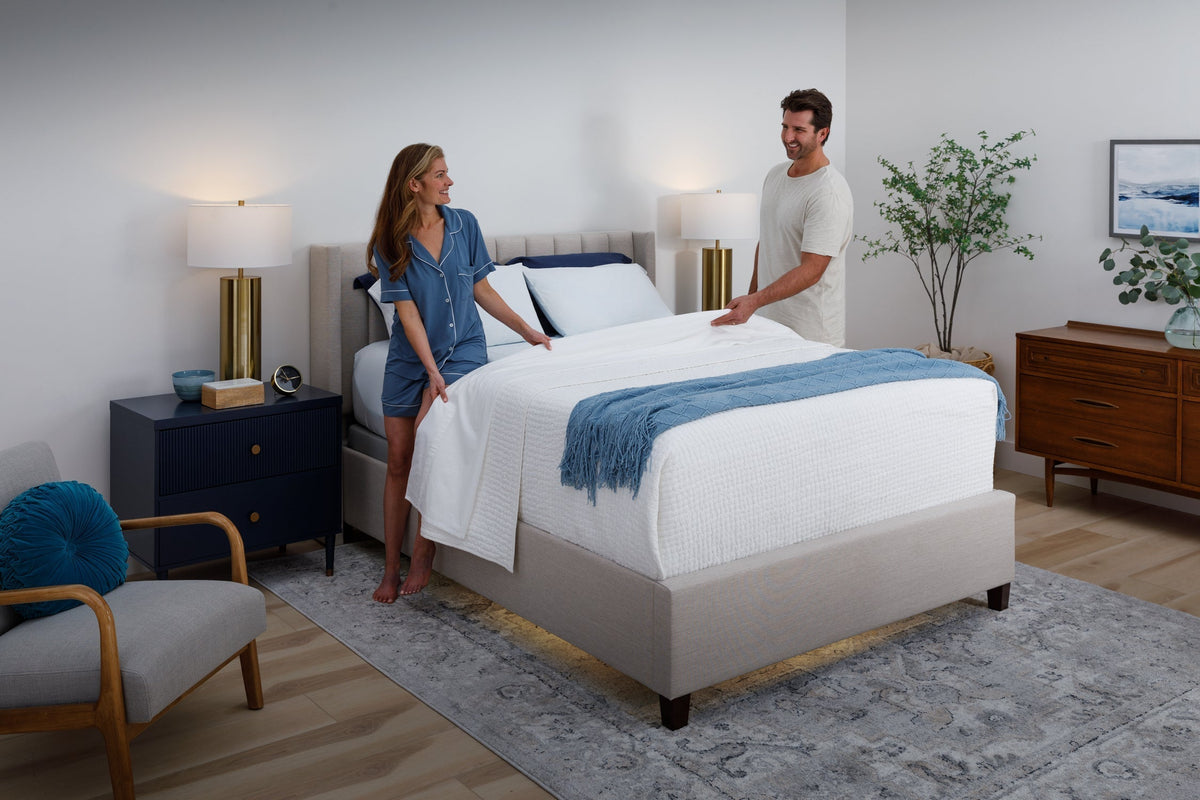 TEMPUR-ActiveBreeze® Smart Bed - Dual-Zone Climate Control Sleep System