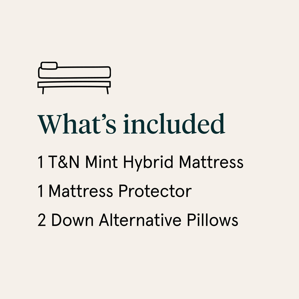 Mint Hybrid Mattress Bundle