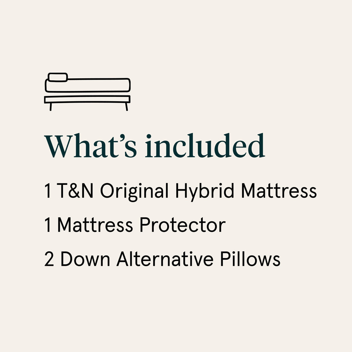 Original Hybrid Mattress Bundle