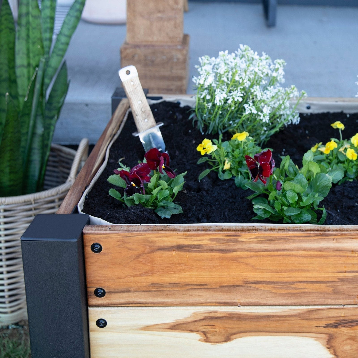 Planter 100% Authentic Teak Wood