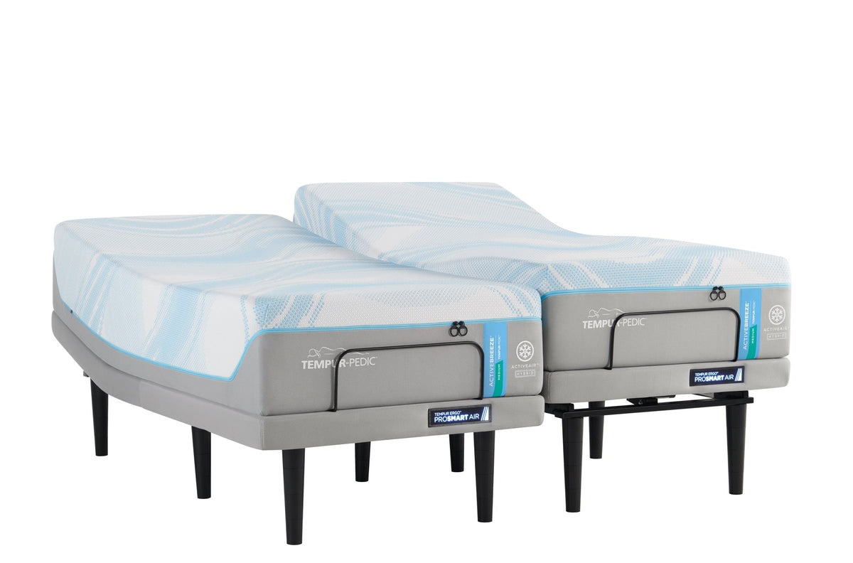 TEMPUR-ActiveBreeze® Smart Bed - Dual-Zone Climate Control Sleep System