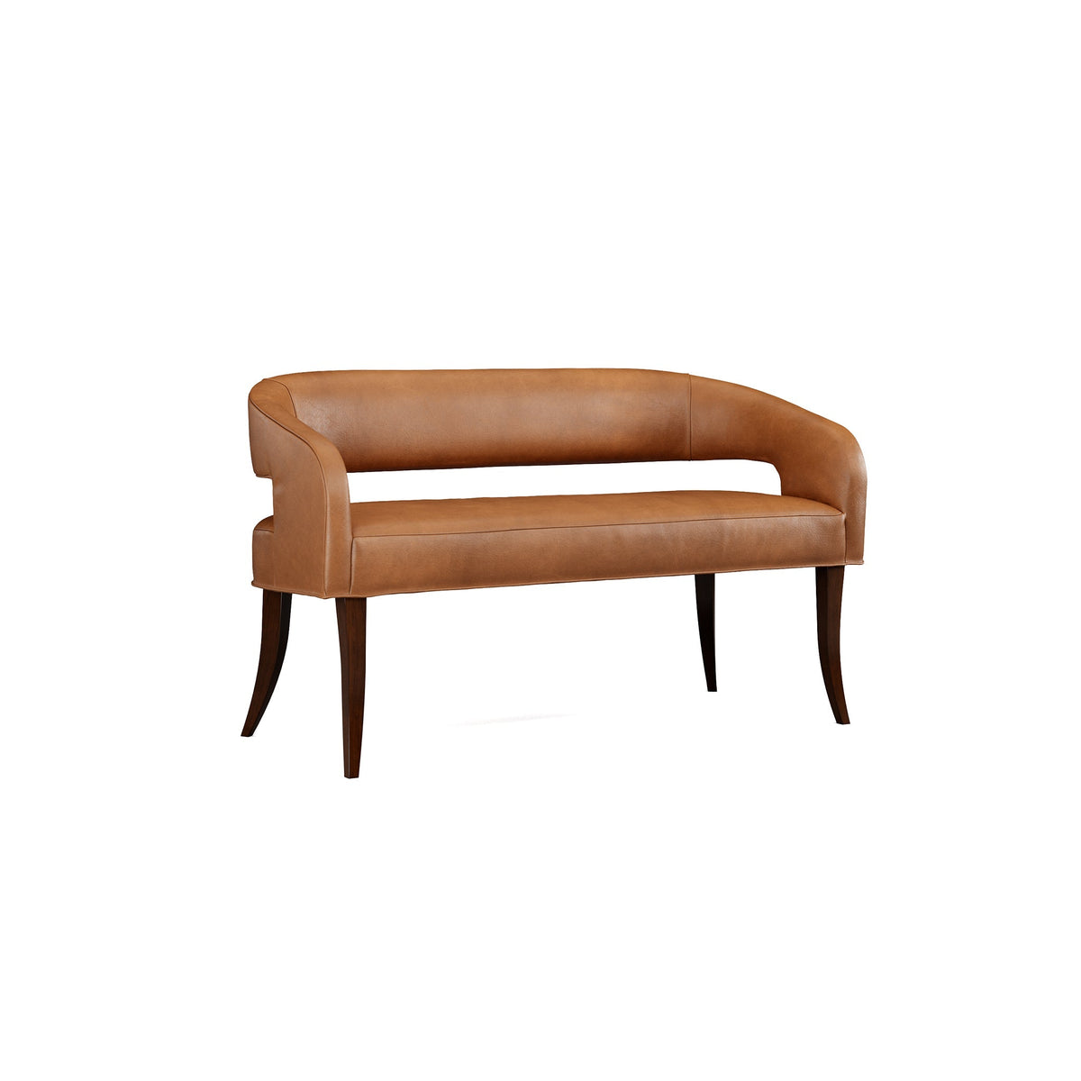 Dustin Leather Bench