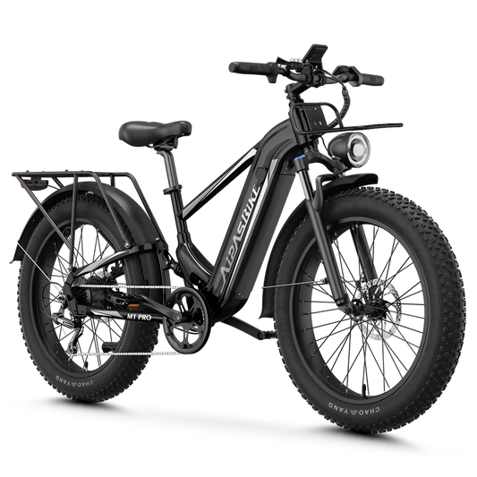 Aipas M2 Xterrain Ebike Aipas-M2-black Baskets.