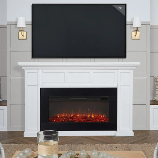 Real Flame Alcott 75″ Landscape Electrics Fireplaces