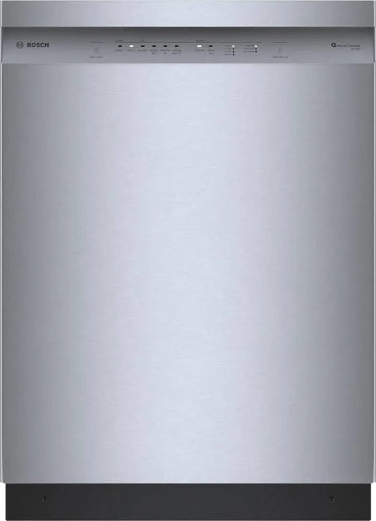 Bosch SHE41CM5N 300 Series 24″ Dishwashers 48 db – Recessed Handle, Stainless Steels