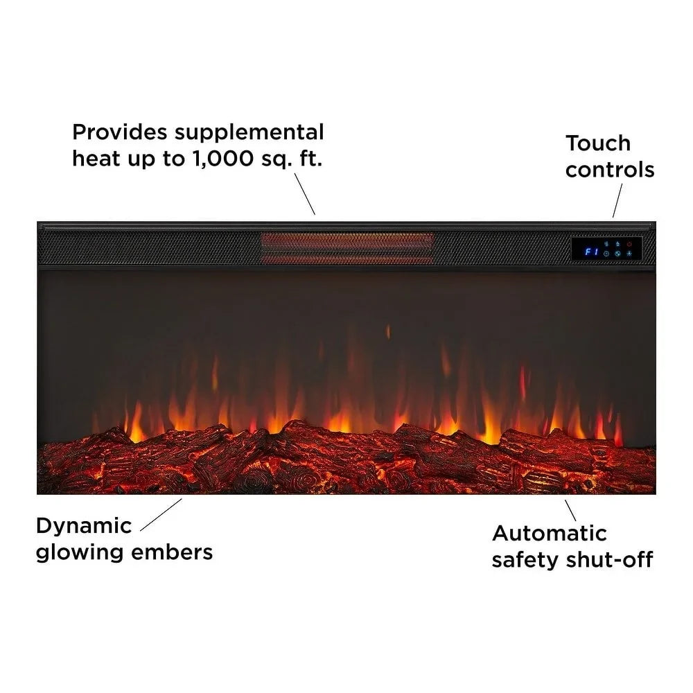 Real Flame Alcott 75″ Landscape Electrics Fireplaces