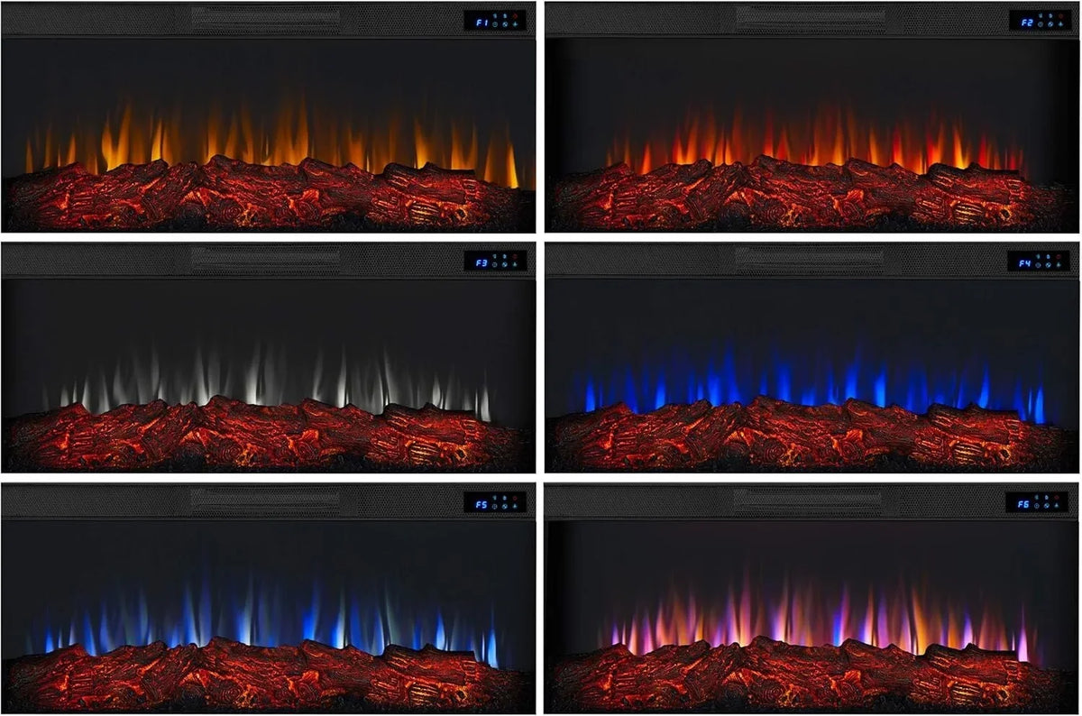 Real Flame Bernice Landscape Electric Fireplaces.