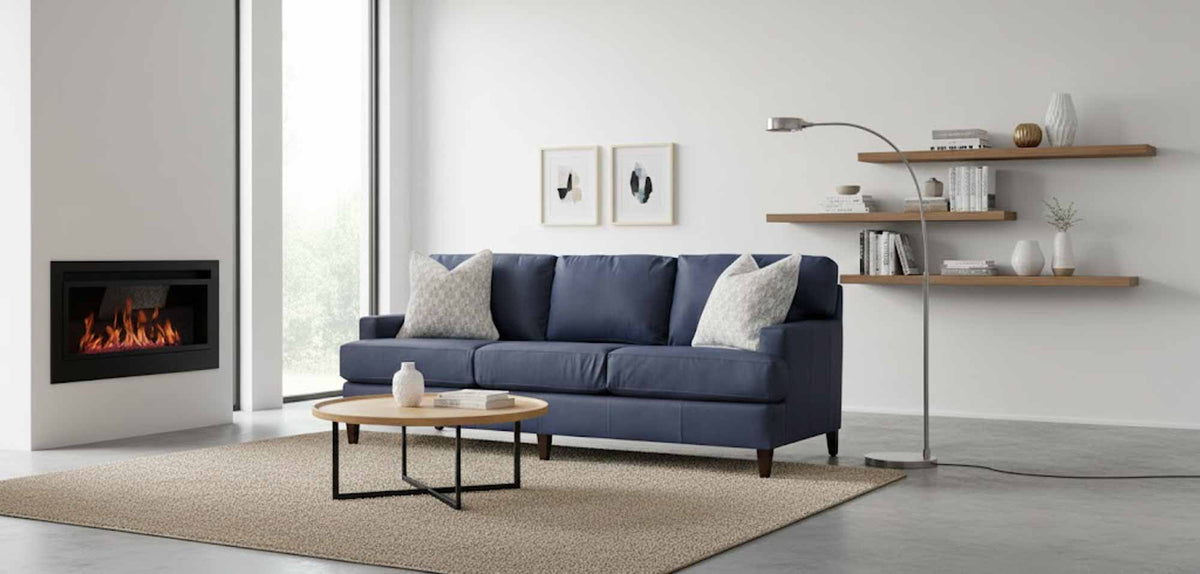 Effie Leather Sofa