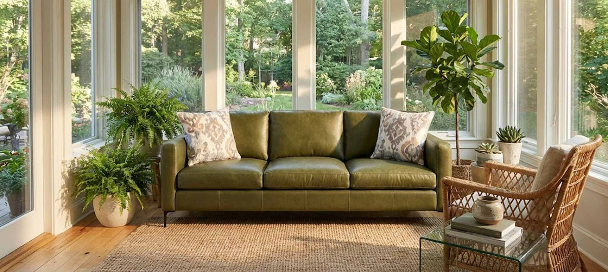 Balo Leather Loveseat