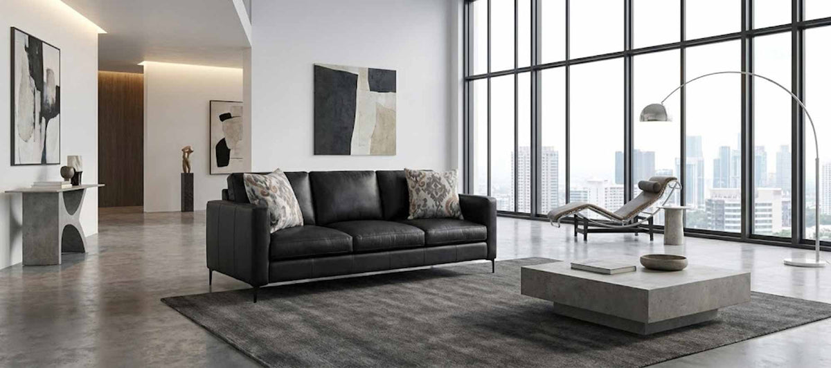 Balo Leather Loveseat