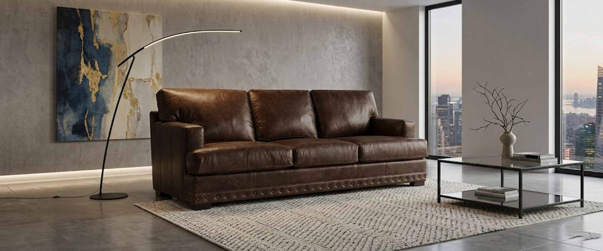 Dolce Leather Sofa