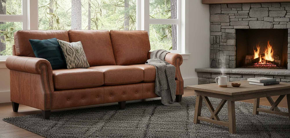 Rollo Leather Sofa