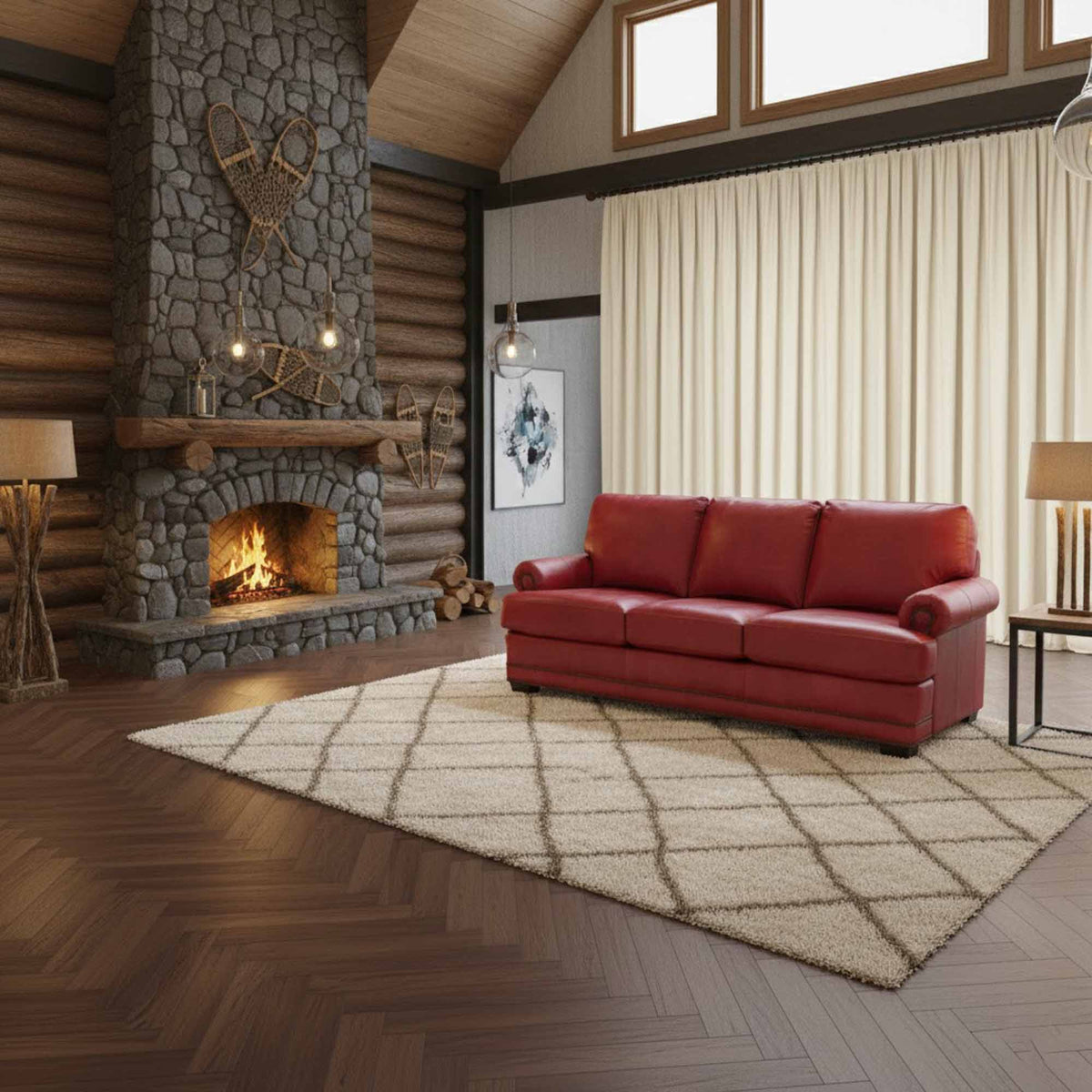Gunner Leather Sofa