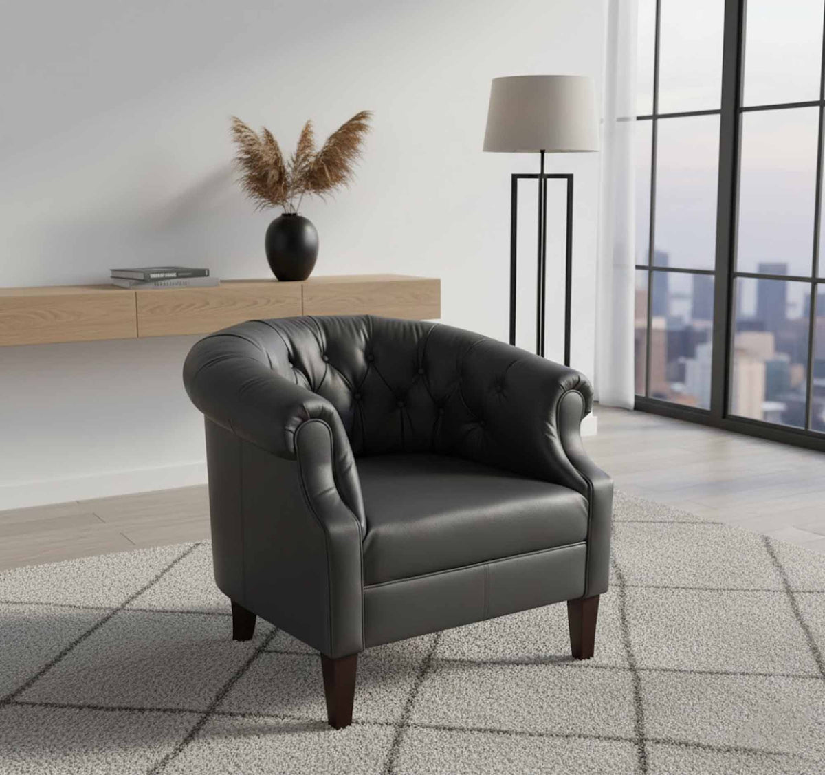 Amelia Leather Chair
