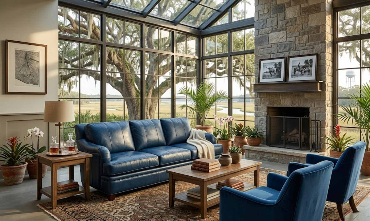 Georgie Leather Sofa